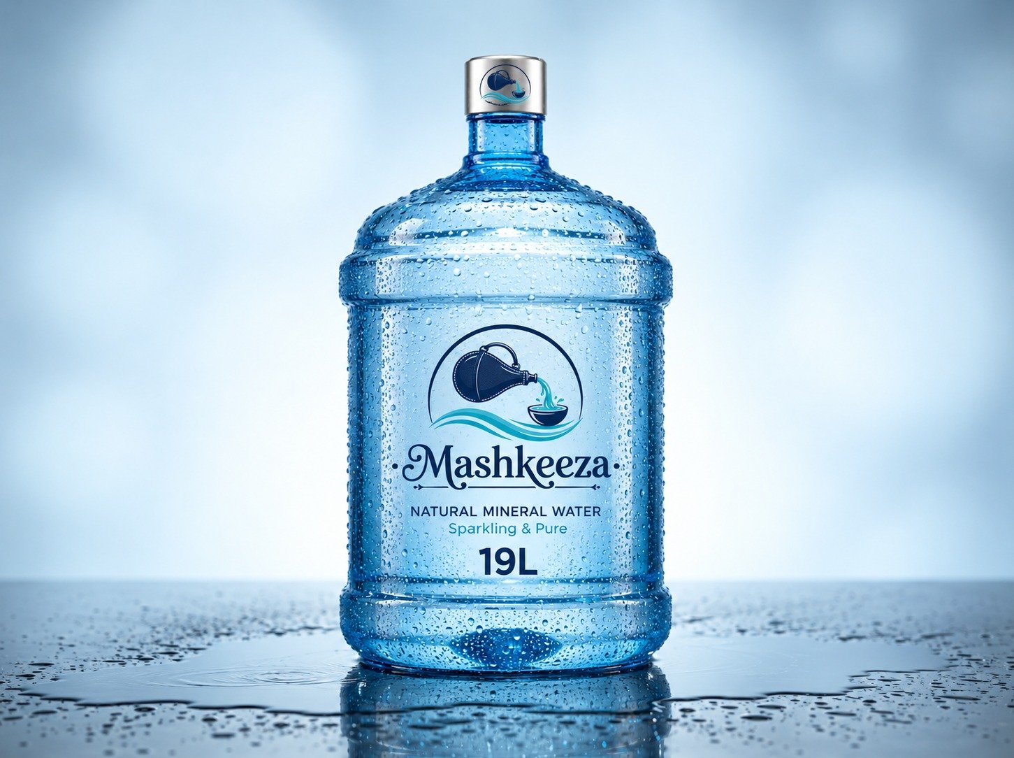 Official Mashkeeza 19-Liter Natural Mineral Water Bottle